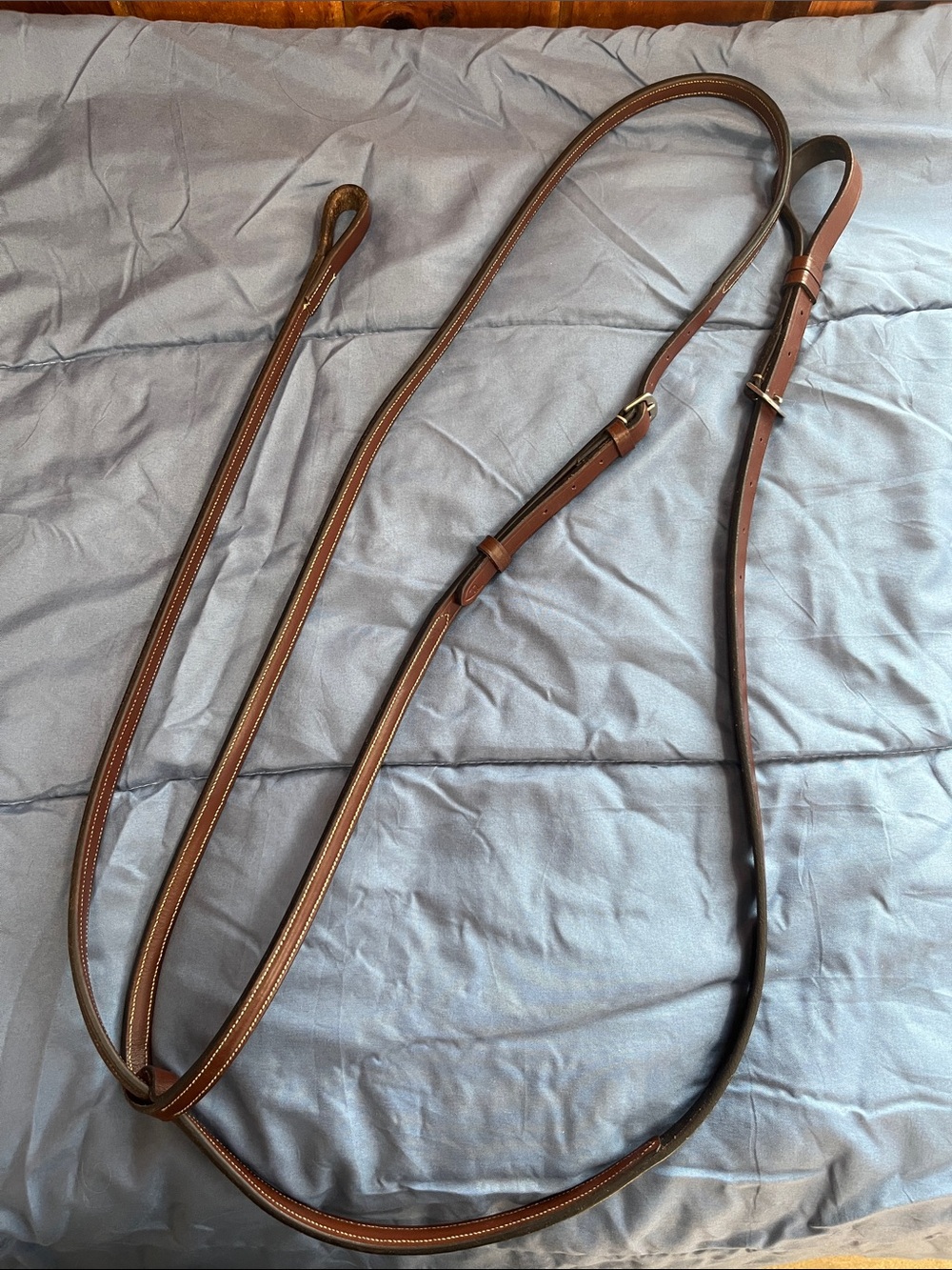 Standing Martingale - Full size, Oak Bark Leather. New!